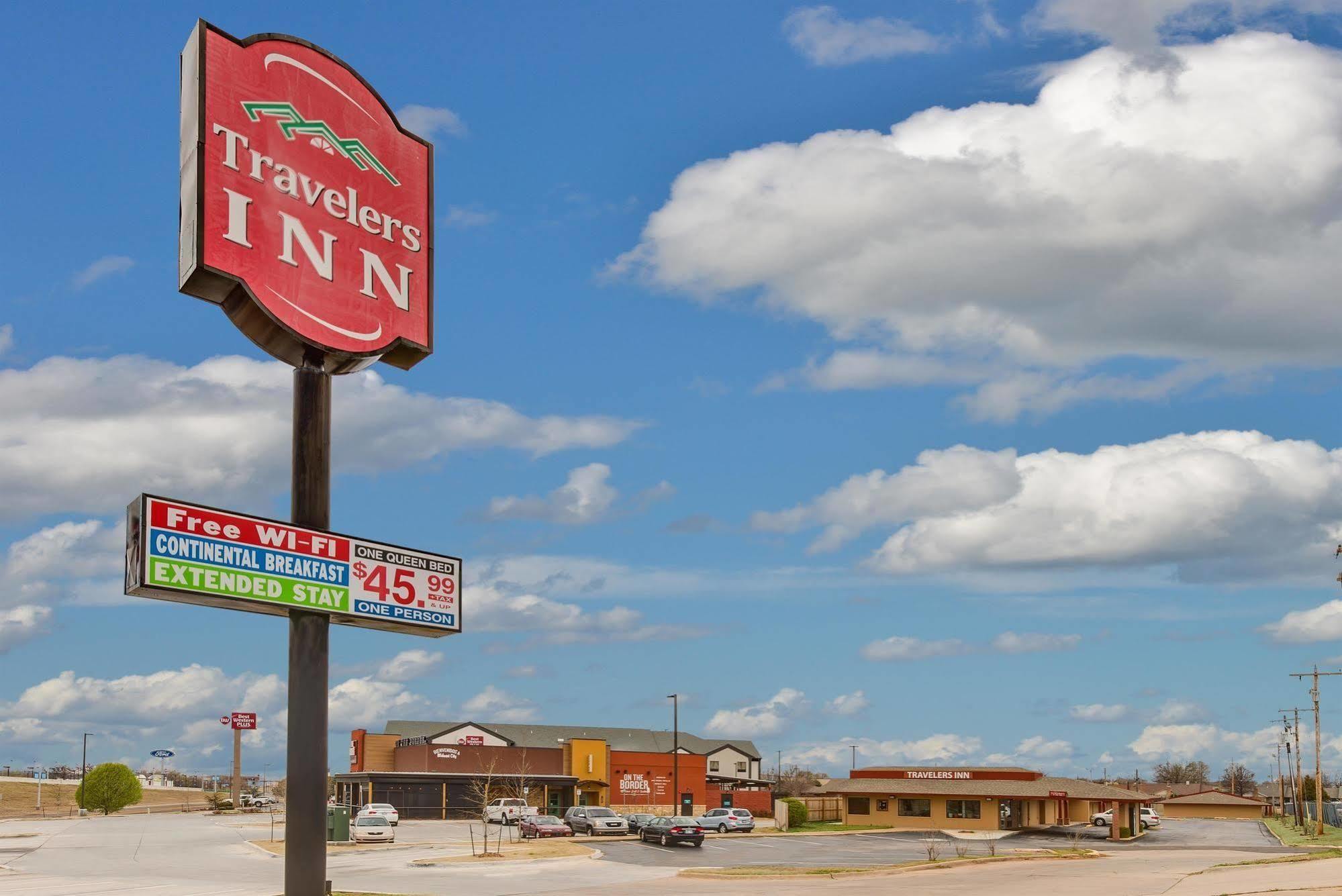 Travelers Inn מידווסט סיטי מראה חיצוני תמונה